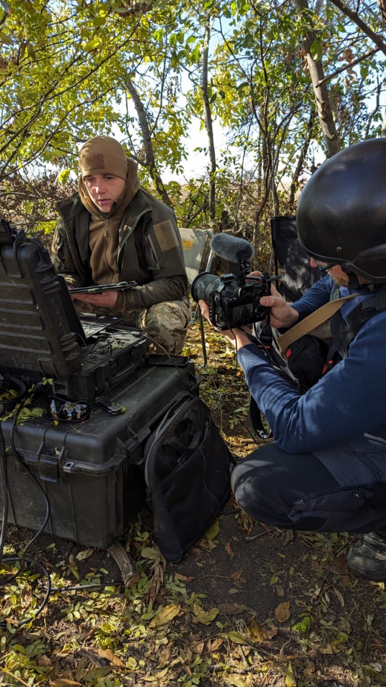 Media Work at the Frontline