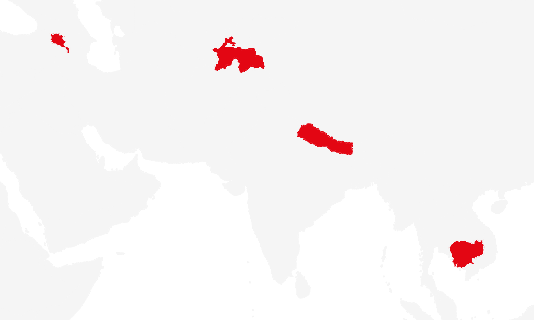 Armenia Tajikistan Nepal Cambodia