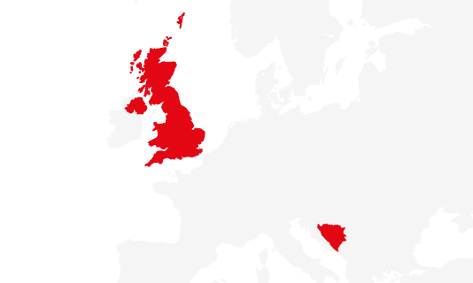 Bosnia and Herzegovina United Kingdom