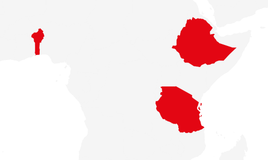 Ethiopia Benin Tanzania