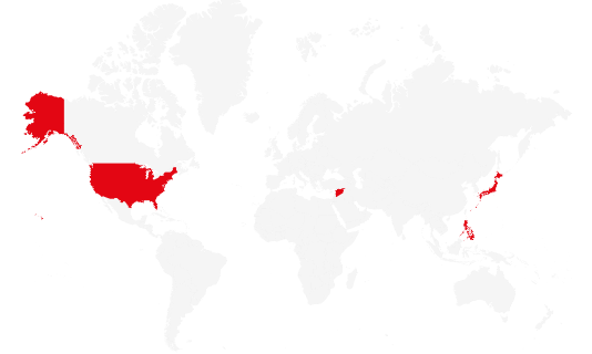 Japan Philippines Syria USA