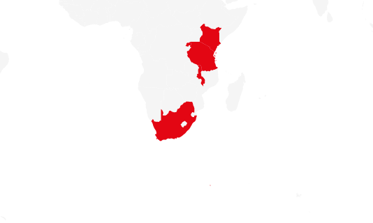 Malawi South Africa Rwanda Kenya Tanzania