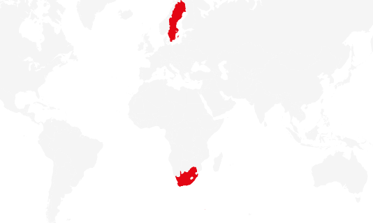 South Africa Sweden