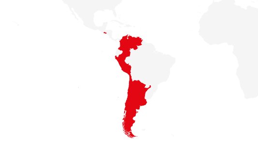 Venezuela Colombia El Salvador Peru Argentina Chile